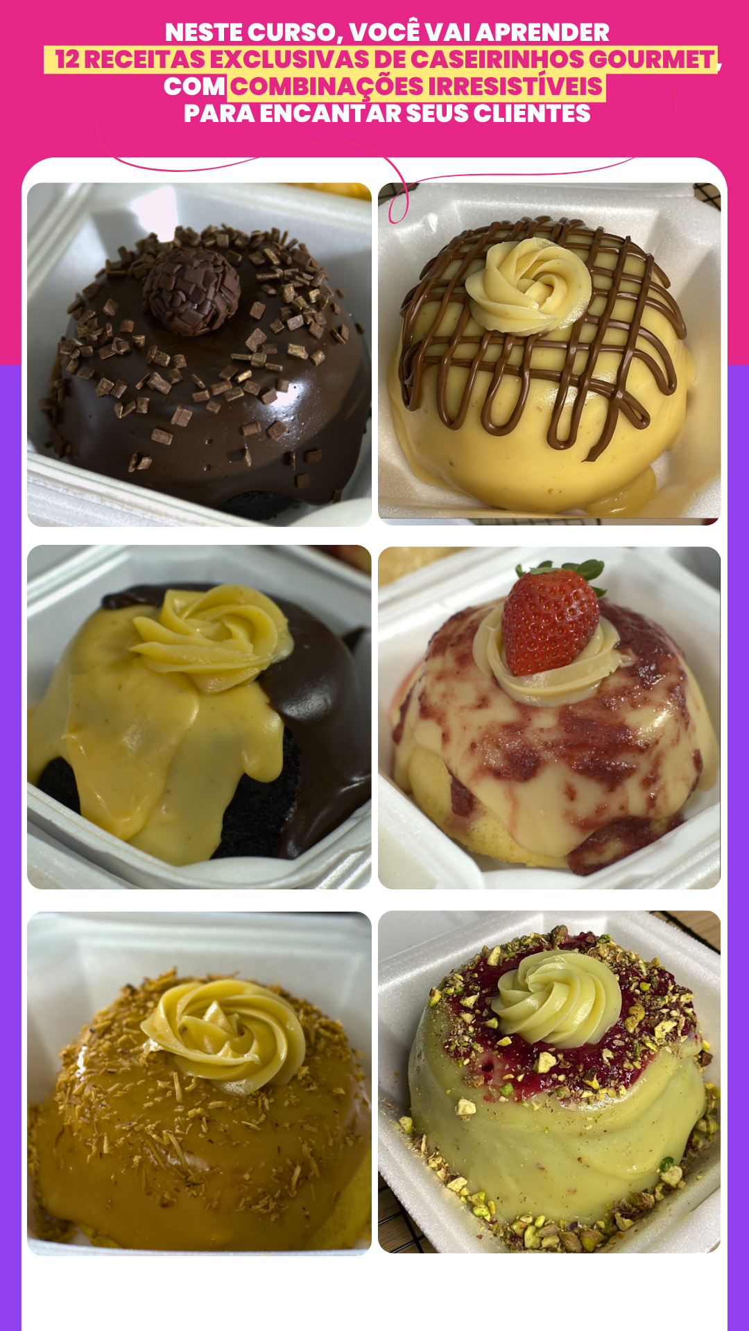 Resultados de alunos Caseirinhos de Sucesso